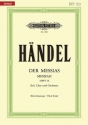 Der Messias HWV56 fr Soli, Chor und Orchester Klavierauszug (dt/en, broschiert)