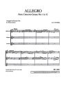 Allegro from Concerto grosso G major no.1 for 3 recorders (SAT) score