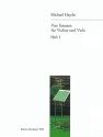 4 Sonaten Band 1 (Nr.1-2) fr Violine und Viola Stimmen