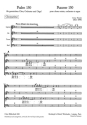 Halleluja lobt Gott Psalm 150 fr Chor und Orchester (Orgel) Chorpartitur