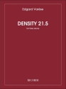 Density 21.5 for flute alone