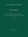 Concerto g minor PV404 for flute, violin, bassoon and bc parts