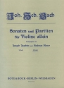 Sonaten und Partiten Band 2 fr Violine