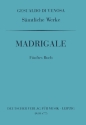 Smtliche Madrigale Band 5 fr gem Chor Partitur (it)