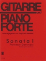 Sonate C-Dur Nr.1 fr Gitarre und Klavier