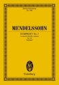 Sinfonie A-Moll Nr.3 op.56 fr Orchester Studienpartitur (dt/en)