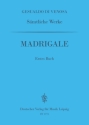 Smtliche Madrigale Band 1  Partitur