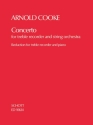 Concerto for treble recorder and orchestra for recorder and piano