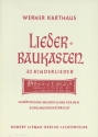 Liederbaukasten - 30 Kinderlieder Schpferische Melodielehre fr den Schulmusikunterricht Buch