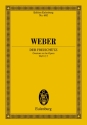 Ouvertre zu Der Freischtz WEVC.7 fr Orchester Studienpartitur