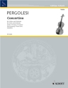 Concertino B-Dur fr Violine und Orchester Klavierauszug mit Solostimme