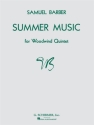 Summer Music op.31 for 5 wind instruments score and parts