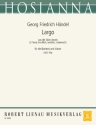 Largo aus Xerxes fr tiefe Singstimme und Klavier (Es-Dur)