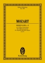 Serenade no. 11 e flat KV375 for 2 oboes, 2 clarinets, 2 horns and 2 bassons Miniature score