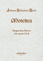 Singet dem Herrn ein neues Lied BWV225 Motette fr Doppelchor und Bc ad lib. Partitur