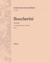 Konzert B-Dur G482 fr Violoncello und Orchester Violine 2