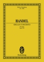 Konzert B-Dur op.4,2  HWV290: fr Orgel und Streicher Studienpartitur