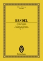 Konzert g-Moll op.4,3 fr Orgel und Streicher Studienpartitur