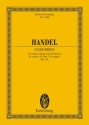 Konzert B-Dur op.4,6 fr Orgel und Streichorchester Studienpartitur