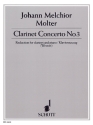 Concerto no.3 for clarinet and orchestra for clarinet and piano