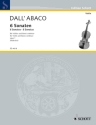 6 Sonaten op. 1 fr Violine und Basso continuo (Klavier, Cembalo), Violoncello (Viola