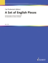 A Set of English Pieces for bass recorder (treble rec.) and piano