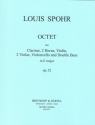 Oktett E-Dur op.32 fr Klarinette, 2 Hrner, Violine, 2 Violen, Violoncello und Kontraba Stimmen