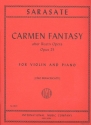 Carmen Fantasy op.25 for violin and piano