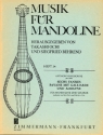 6 Fansies und Pavane mit Galliarde und Almayne für Mandoline und Gitarre,    2 Partituren