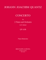 Konzert g-Moll QV6,8b fr 2 Flten und Orchester fr 2 Flten und Klavier