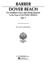 Dover Beach op.3 for medium voice and piano