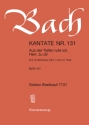 Aus der Tiefen rufe ich Herr zu dir Kantate Nr.131 BWV131 Klavierauszug (dt/en)