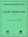 Valse miniature op.1,2 fr Kontraba und Klavier