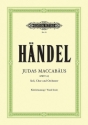 Judas Maccabus HWV63 fr Soli, gem Chor und Orchester Klavierauszug