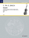 Sonate g-Moll Wq88 fr Viola oder Viola da gamba (Violoncello) und obligates Cembalo