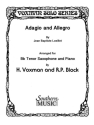 Adagio and Allegro for tenor saxophone and piano