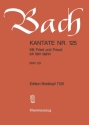 Mit Fried und Freud ich fahr dahin Kantate Nr.125 BWV125 Klavierauszug (dt)