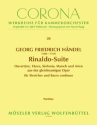 Rinaldo-Suite fr Streicher Partitur