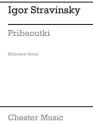 Pribaoutki Chansons plaisantes for soprano and 8 instruments score
