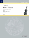 12 Triosonaten op.3 Band 1 (Nr.1-3) fr 2 Violinen und Bc