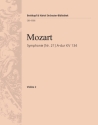 Sinfonie Nr.21 A-Dur KV134 fr Orchester Violine 2