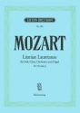 Litaniae Lauretanae KV195 fr Soli, Chor, Orchester und Orgel Klavierauszug
