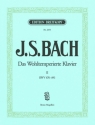 Das Wohltemperierte Klavier Teil 2 BWV870-893 fr Klavier