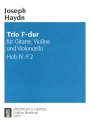 Trio F-Dur fr Violine, Violoncello und Gitarre Partitur und 2 Stimmen
