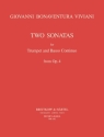 2 Sonaten aus op.4 fr Trompete und Bc