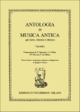 Antologia di Musica antica vol.1 per chitarra