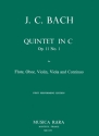 Quintett C-Dur op.11,1 für Flöte, Oboe, Violine, Viola und Bc