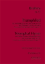 Triumphlied op.55 fr Bariton, Chor und Orchester Klavierauszug (dt)