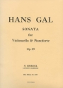 Sonate op.89 fr Violoncello und Klavier