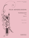 Konzert e-moll op.64 fr Violine und Orchester fr Violine und Klavier
